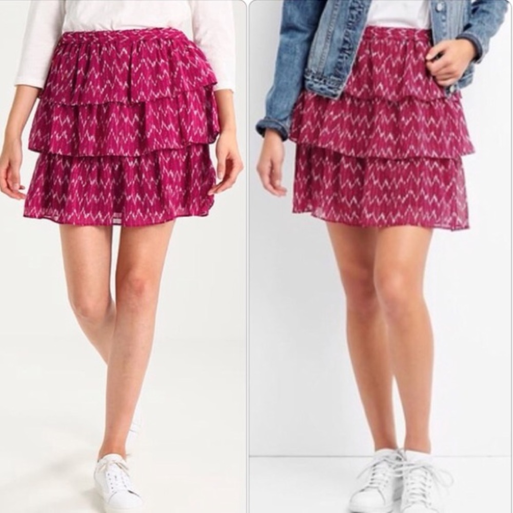 GAP PiNk  Ruffles Skirt